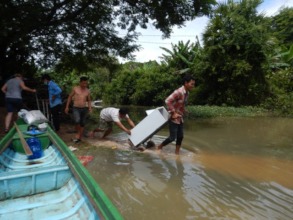 Delivery of a bio-sand water filter