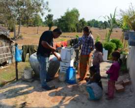 Teaching A Family How To Use Their Water Filter