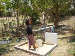 Child Using Well