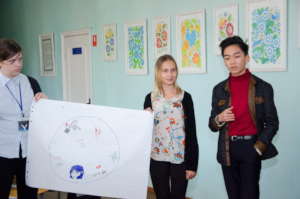 Peace School lesson in Kyiv School #211