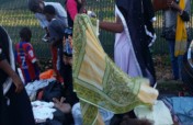 Winter clothes, guides to US for Darfur refugees