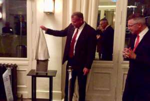 Plaque Unveil in same room where 1938 Conference