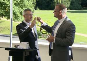 Hotel Royal Guest Welcome Ceremony on Veranda