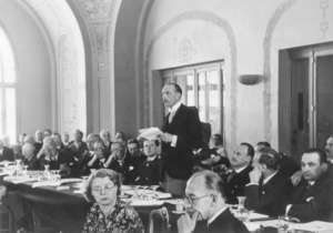 July 1938 Conference photo of country delegate