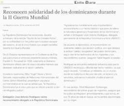 Article in DR newspaper on UNESCO World Heritage