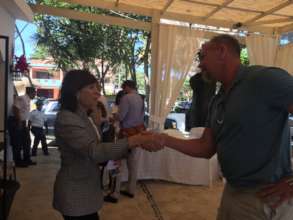 Meeting US Dominican Ambassador Robin Bernstein