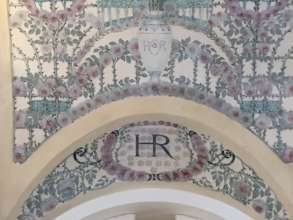 Interior artwork & architectural ceiling elements