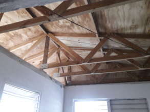 Eliseo's New Roof - Interior View