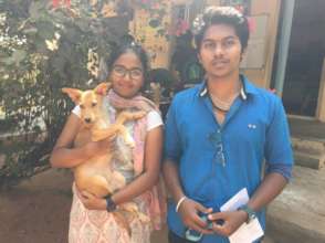 Orphaned Pet Meenu Finds Her Forever Home