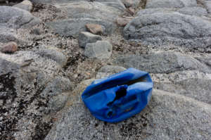 Plastic jerrycan with polarbear bite 80North