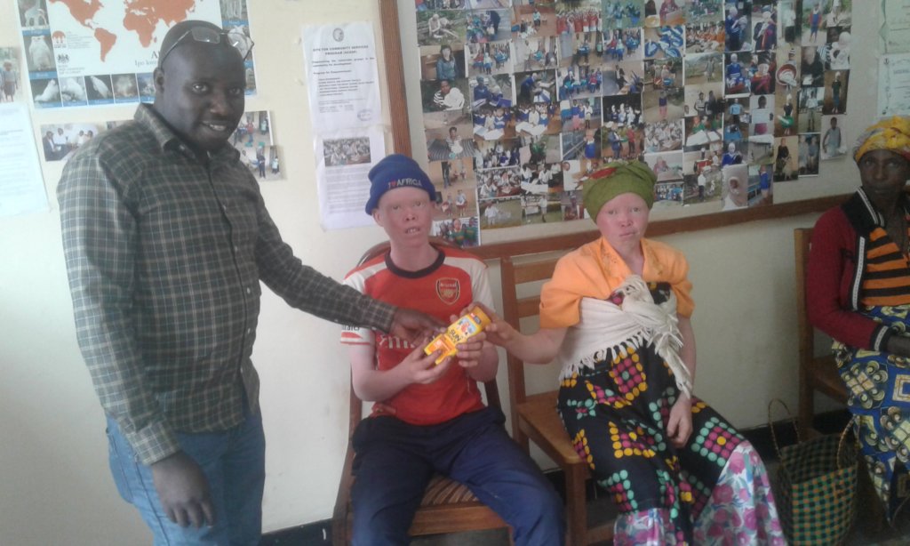 Save a Ugandan albino child from Skin Cancer