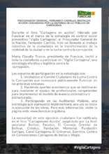 Comunicado Vigila Cartagena