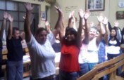 Against slavery of working women in Guatemala.
