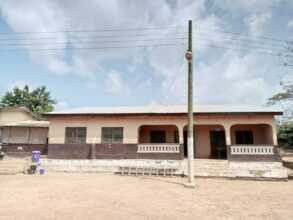 New Life, Ghana: School roof repairs completed