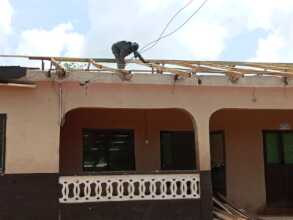 New Life, Ghana: School roof repairs