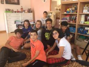 The children and teenagers at Casa Mea