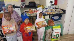 Food supplies for Rooikappie Educare, South Africa