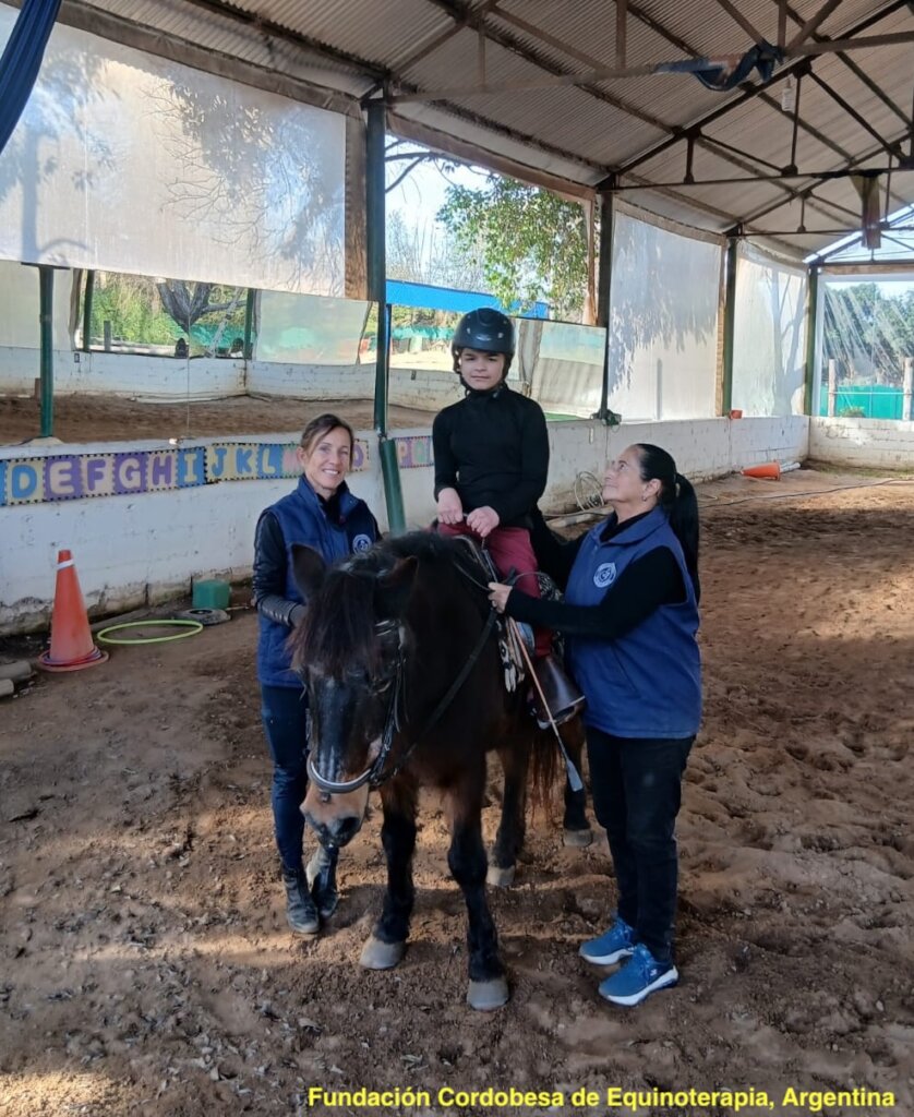 FCDE horse-assisted therapy project, Argentina