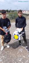 New school items and shoes, Refugiu, Romania
