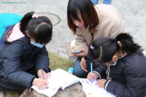 Activity at Stepping Stones, China