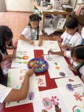 Summer Camp Art-Vegetable Stamping