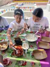 Summer Camp healthy Snacktime