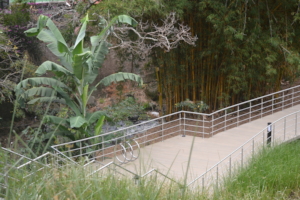 Bikeparking by the river