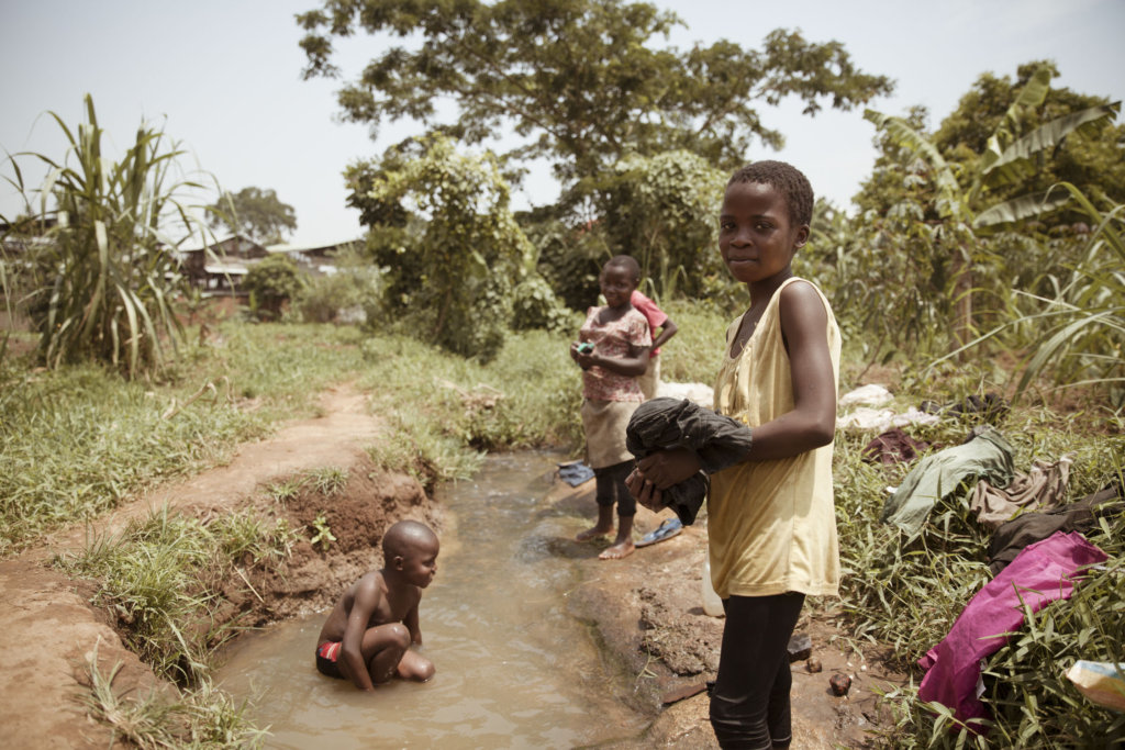 Rain Water Collection Tanks-Lweza, Uganda