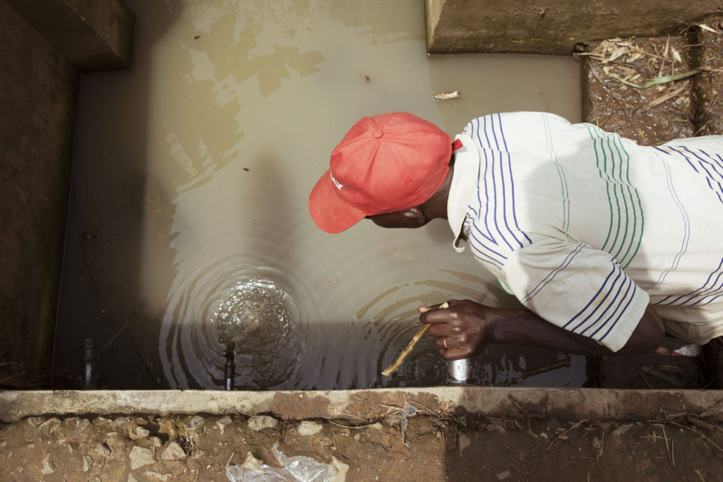 Rain Water Collection Tanks-Lweza, Uganda
