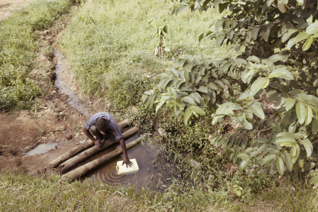 Rain Water Collection Tanks-Lweza, Uganda