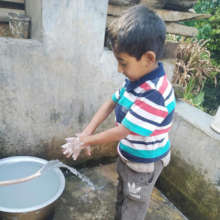 Students know the importance of washing hands