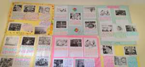 Students work on festivals in Nepal