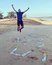 This is how you feel after walking 5,000 km!