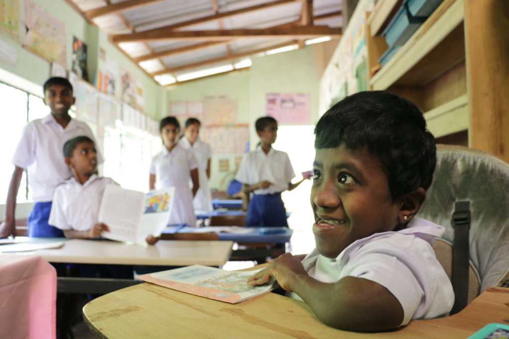 Educate 80 children with disabilities in Sri Lanka