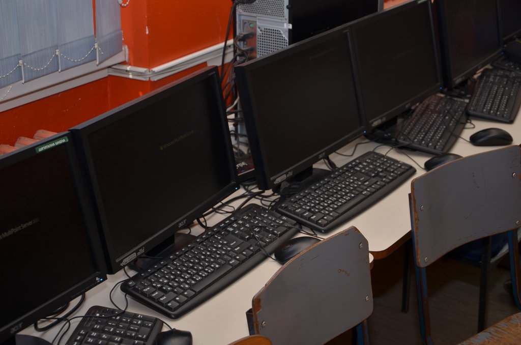 Let's create computer classroom for 504 students!