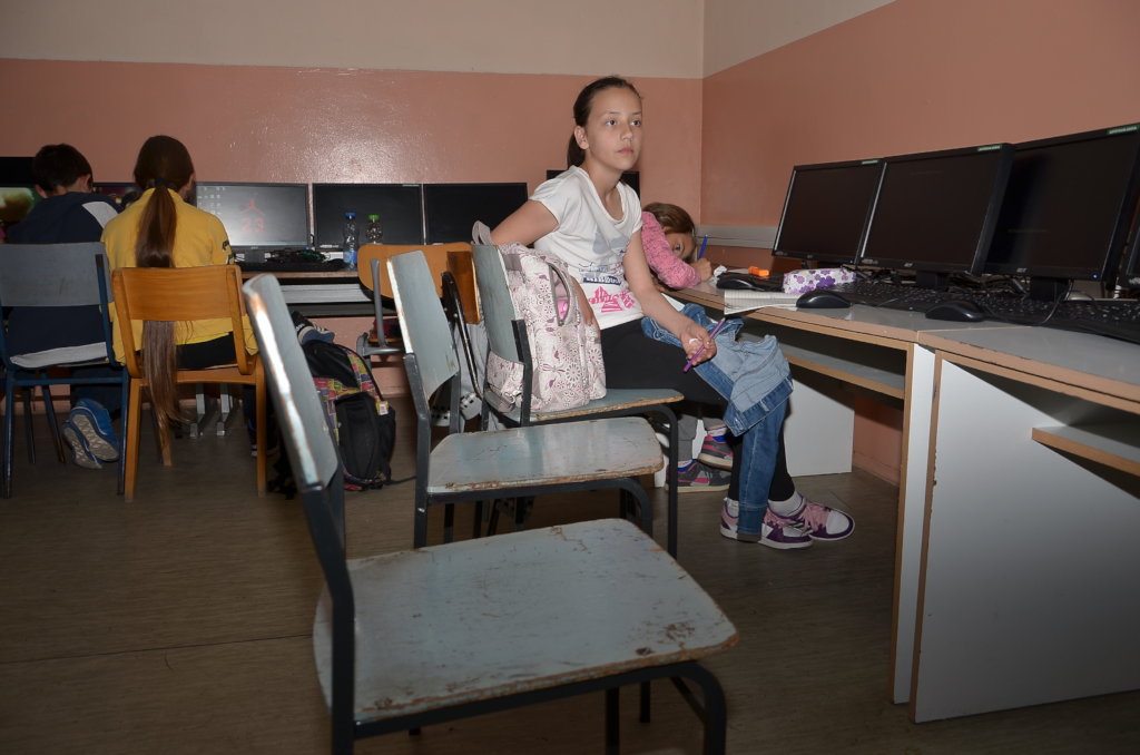 Let's create computer classroom for 504 students!