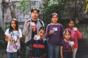 Delivery of education cards to program students