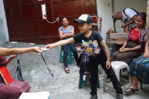 Education card delivery!