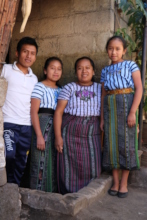 Lourdes and her siblings