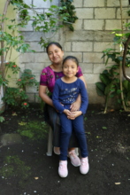 Petronila Petzey and her daughter Miriam
