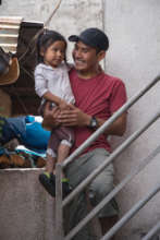 Salvador and his youngest daughter Damaris 2015