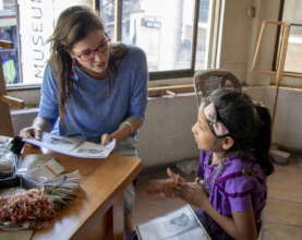 Camila, Design, helped Dolores with literacy