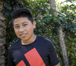 Misael's teacher noted his improved behavior