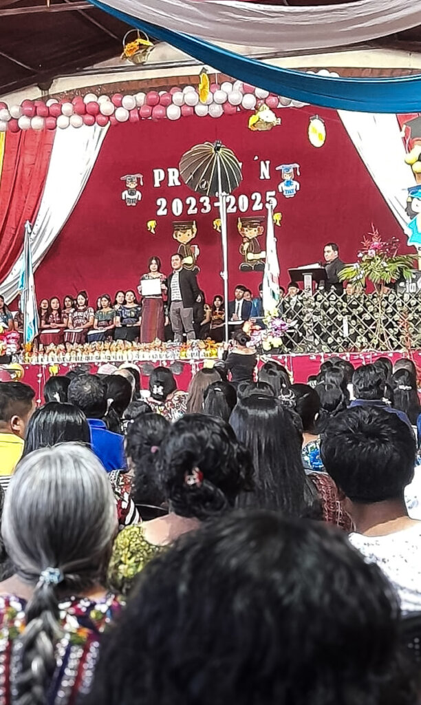Graduation of the student from elementary school!