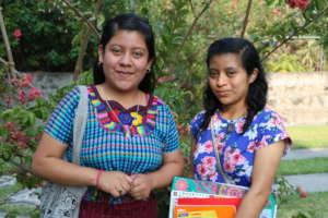 Yulissa and Chonita, cousins and future teachers
