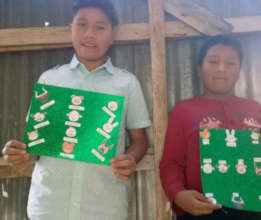 The eldest 2 brothers work to help their family
