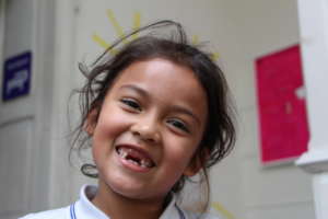 Who says you need teeth to smile!