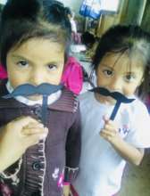 Having fun at school