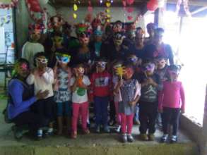 Valentine's Day Party at the school