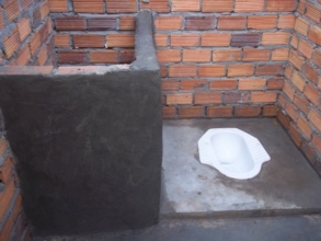Upgraded latrine building